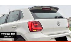 Volkswagen Polo 2010–2017 Spoiler DPT V-5 (HB, blank sort) foto 1