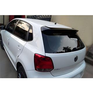 Spoiler DPT V-6 (HB, blank højglans sort) Volkswagen Polo 2010–2017 foto 1