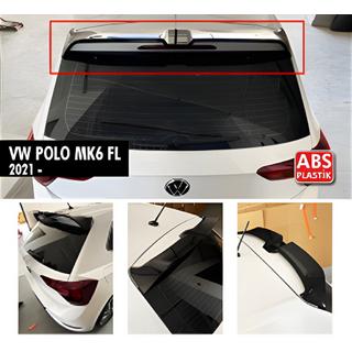 Spoiler DPT V-1 (2021+, HB, højglans sort) Volkswagen Polo 2017– foto 1