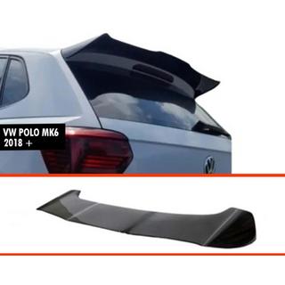 DPT V-2 spoiler (2017-2021, HB, blank højglans) Volkswagen Polo 2017–
