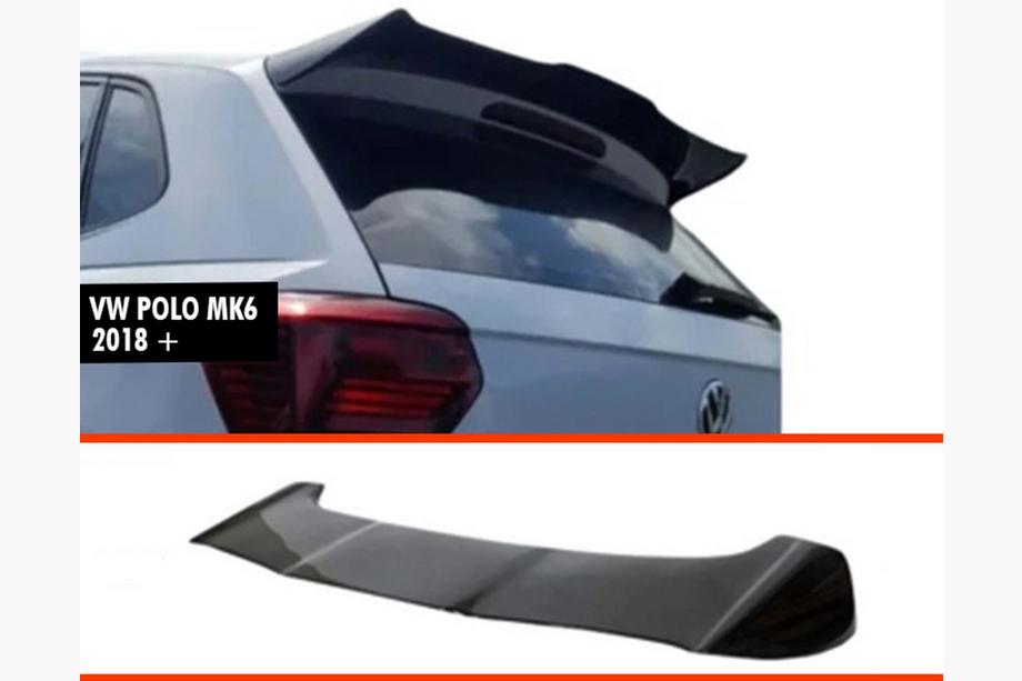Volkswagen Polo 2017– DPT V-2 spoiler (2017-2021, HB, blank højglans) Image