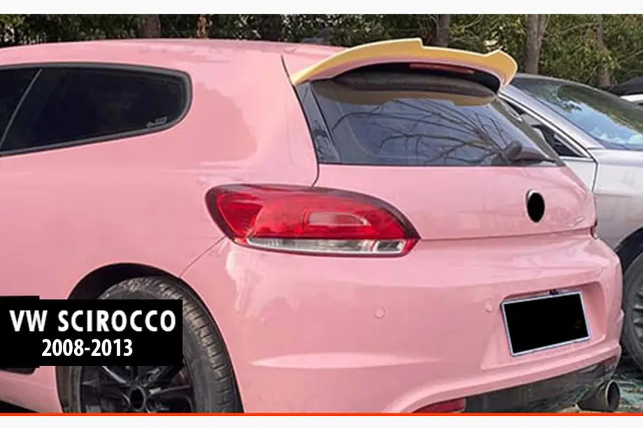 Volkswagen Scirocco 2008–2017 DPT V-5 spoiler (2008-2013, sort højglans) Image