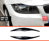 BMW 3-serie E90/E91 2005–2011 DPT forlygtevipper (2 stk., sort højglans) foto 1