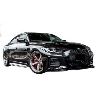 Forreste lipspoiler DPT V-2 (til G22/G23, blank sort) BMW 4-serie G22/23/26 2020– foto 4