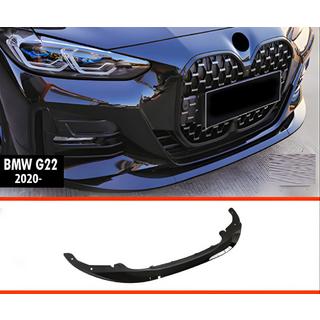 Forreste lipspoiler DPT V-2 (til G22/G23, blank sort) BMW 4-serie G22/23/26 2020– foto 1