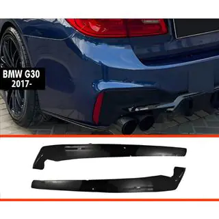 Bageste FLAP-indsatse DPT (til M-Sport/M5 F90, sort højglans)
