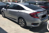 Honda Civic Sedan X 2016–2021 Bageste FLAP-tilføjelser DPT (blank sort) foto 2