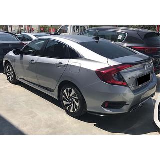Bageste FLAP-tilføjelser DPT (blank sort) Honda Civic Sedan X 2016–2021 foto 2