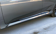 Honda Civic Sedan X 2016–2021 DPT dørlister (højglans sort) foto 1