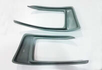 Seat Leon 2013–2020 Canards til bagkofanger DPT (2017-2020, 2 stk, blank sort) foto 7