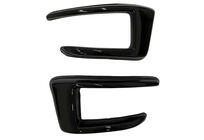 Seat Leon 2013–2020 Canards til bagkofanger DPT (2017-2020, 2 stk, blank sort) foto 4