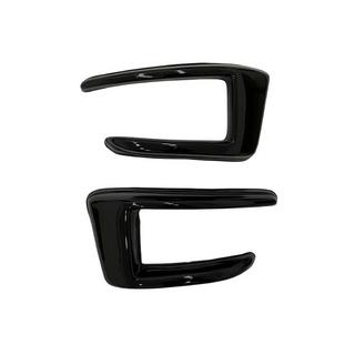 Canards til bagkofanger DPT (2017-2020, 2 stk, blank sort) Seat Leon 2013–2020 foto 4