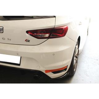 Bageste FLAP-tilføjelser DPT (blank sort) Seat Leon 2013–2020