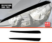 Volkswagen Golf 6 2008–2014 DPT forlygtevipper (2 stk., sort højglans) foto 1