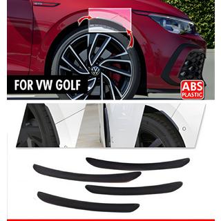 Skærmkantlister DPT (4 stk., sorte) Volkswagen Golf 7/E-Golf 2012–2020 foto 1