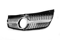Mercedes Vito W639 2004–2014 Frontgrill Diamond Silver (2010-2014) foto 4