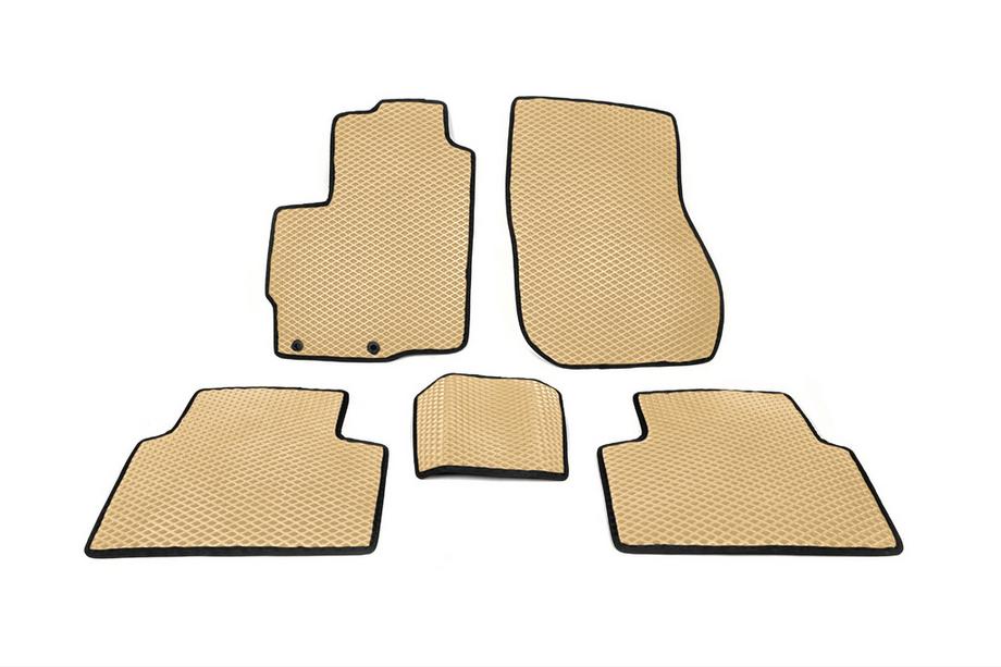 Citroen C-Crosser 2007–2013 EVA gulvmåtter (Beige) Image