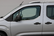 Citroen Berlingo/Multispace 2018– Vindueslister Omsa Line (2 stk., rustfrit stål) foto 2