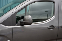 Toyota Proace City 2016– Vindueslister Omsa Line (2 stk., rustfrit stål) foto 5