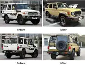 Toyota Land Cruiser 70 1984– Facelift-sæt til 2024 foto 3