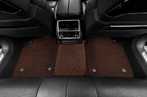 BMW 7-serie G11/G12 2015–2022 EVA bilmåtter (til G12, brun) foto 3