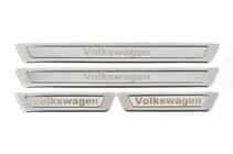 Volkswagen Universelle dørtrinslister Volkswagen V-1 (4 stk., rustfrit stål) foto 4