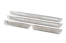 Volkswagen Universelle dørtrinslister Volkswagen V-1 (4 stk., rustfrit stål) foto 5
