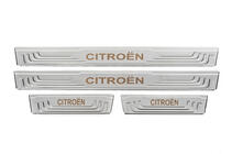 Citroen Universelle dørtrinslister Citroen V-2 (4 stk., rustfrit stål) foto 2
