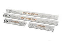 Citroen Universelle dørtrinslister Citroen V-2 (4 stk., rustfrit stål) foto 3