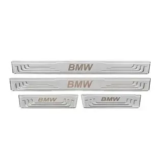Universelle dørtrinslister til BMW V-2 (4 stk., rustfrit stål) foto 2