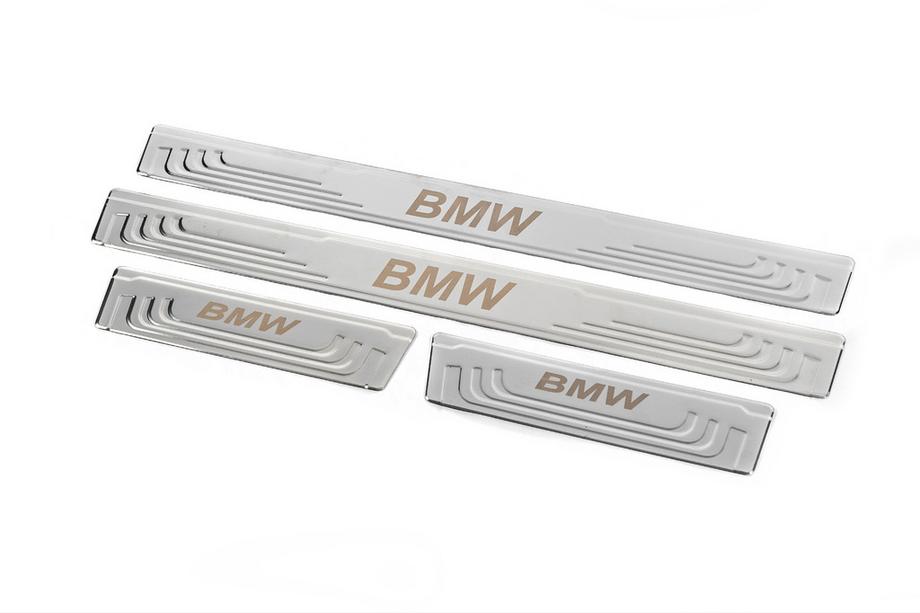 BMW Universelle dørtrinslister til BMW V-2 (4 stk., rustfrit stål) Foto 3