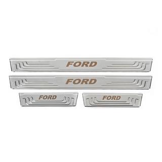 Universale dørtrinslister til Ford V-2 (4 stk., rustfrit stål) foto 2