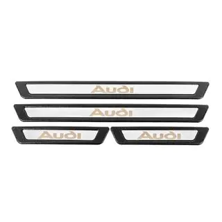 Universelle dørtrinslister Audi V-3 (4 stk., rustfrit stål) foto 2