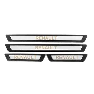 Universelle dørtrinslister til Renault V-3 (4 stk., rustfrit stål) foto 2