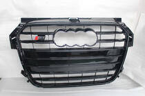 Audi A1 2010–2018 Frontgrill S-style V-2 (2010-2014, sort med krom) foto 1