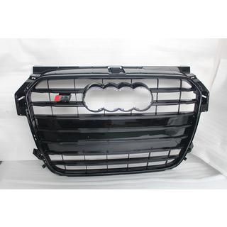 Frontgrill S-style V-2 (2010-2014, sort med krom)