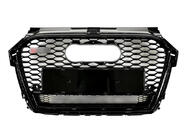 Audi A1 2010–2018 Frontgrill i RS-stil med Quattro-logo (2014-2018, sort) foto 2