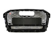 Audi A1 2010–2018 Frontgrill i RS-stil med Quattro-logo (2014-2018, sort) foto 1