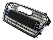Audi A1 2010–2018 S-style frontgrill (2014-2018, sort med krom) foto 3