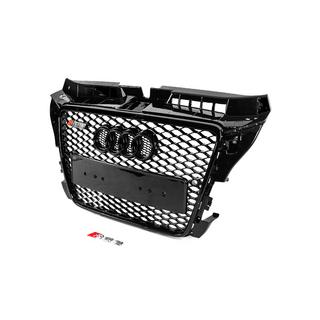 RS-style frontgrill (2008-2012, sort med krom) Audi A3 2003–2012 foto 2