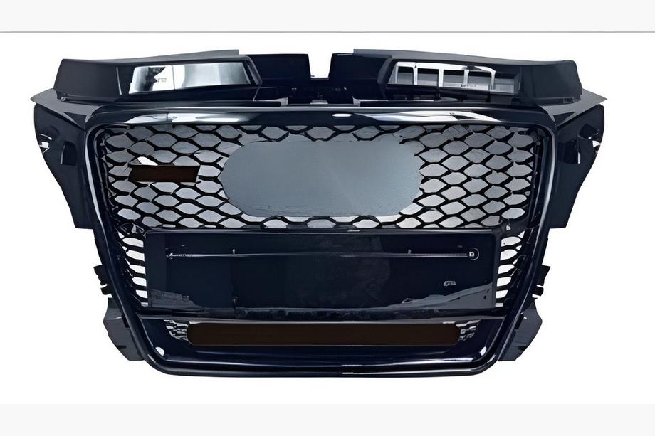 Audi A3 2003–2012 Frontgrill i RS-stil V-2 (2008-2012, sort) Image