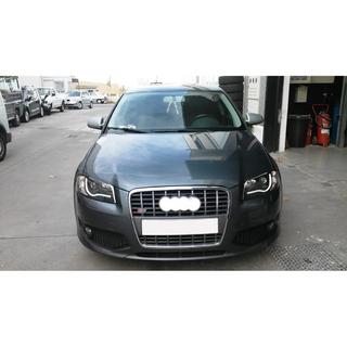 Frontgrill S-style (2008-2012, grå med krom) Audi A3 2003–2012 foto 3