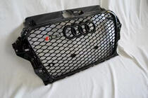Audi A3 2012–2020 Frontgrill i RS-stil (2012-2016, sort) foto 3