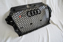 Audi A3 2012–2020 Frontgrill i RS-stil (2012-2016, sort) foto 4