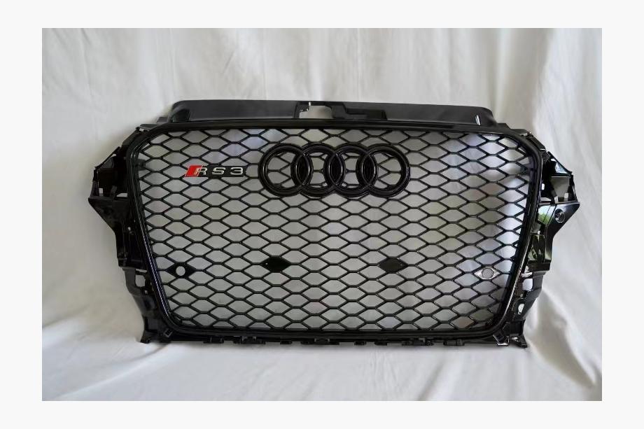 Audi A3 2012–2020 Frontgrill i RS-stil (2012-2016, sort) Image