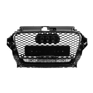 Frontgrill i RS-stil med Quattro-tekst (2012-2016, sort)