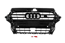 Audi A3 2012–2020 Frontgrill S-style (2012-2016, sort) foto 4