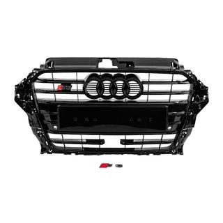 Frontgrill S-style (2012-2016, sort) foto 1