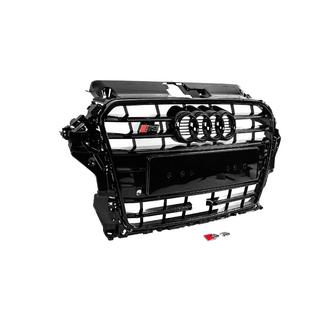 Frontgrill S-style (2012-2016, sort) foto 3