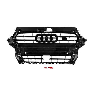 Frontgrill S-style (2012-2016, sort) foto 4